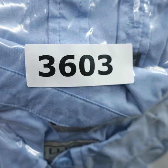 LL Bean Shirt Mens XL Blue No Fly Zone Safari Outdoor Vented Fishing Camp Pocket - Picture 15 of 15